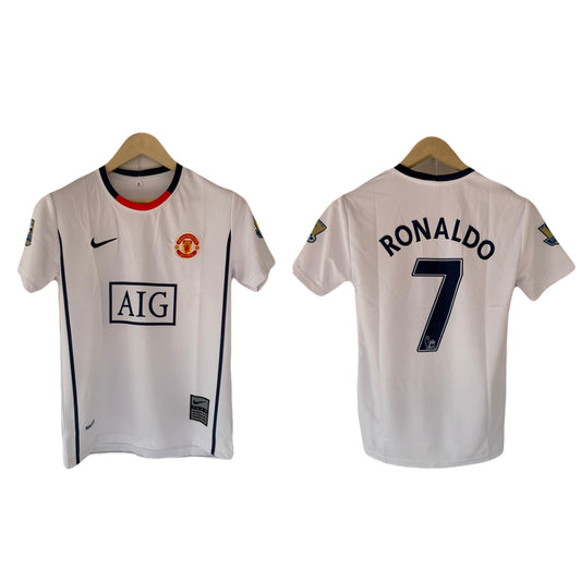 Manchester united 2010/11 away jersey Ronaldo half sleeve embroidery - ms retro store