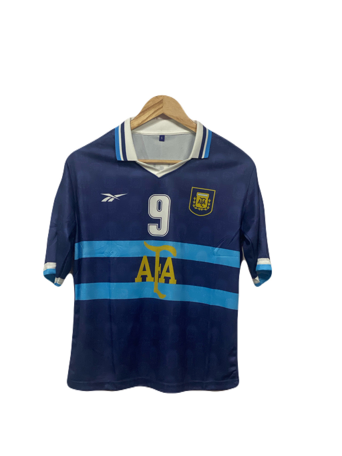 Argentina 1999-01 Away kit Batistuta Five sleeve P522 - Ms Retro Store