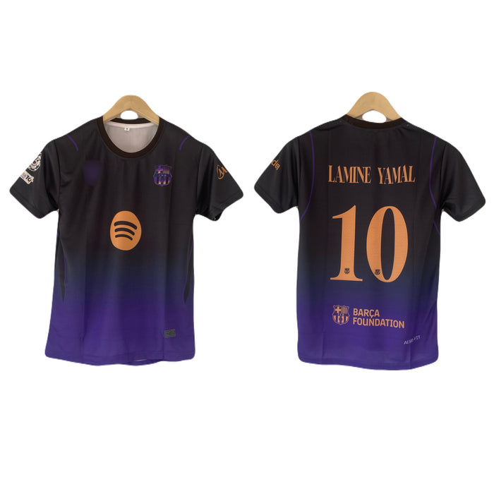 Yamal Barcelona Away 2026/27 Half Sleeve sublimation jersey - P2571