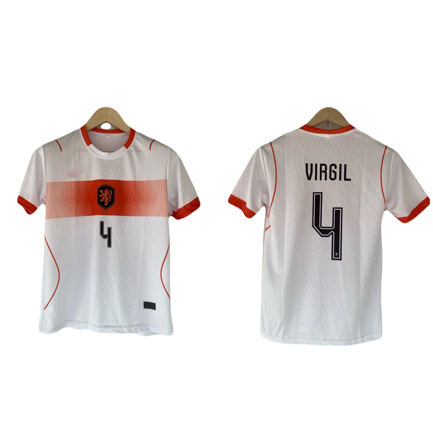 Van Dijk Netherlands 2026 World Cup Away kit  Half Sleeve Sublimation
