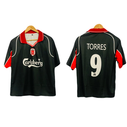 Liverpool 2002 Training kit Torres Five sleeve - P259 - Ms Retro Store