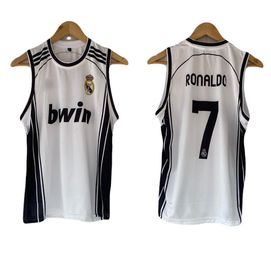 Ronaldo Real Madrid special edition sleevless bibs sublimation - P2242