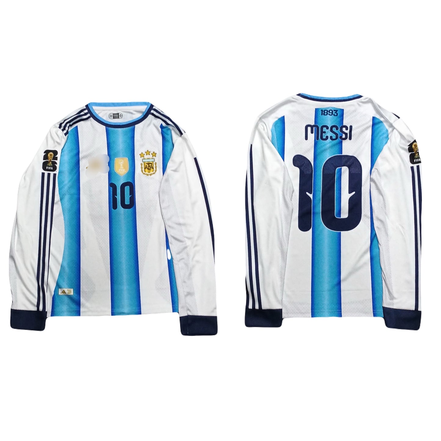 Argentina 2026 World Cup Messi full sleeve Embroidery Jersey - ms retro store