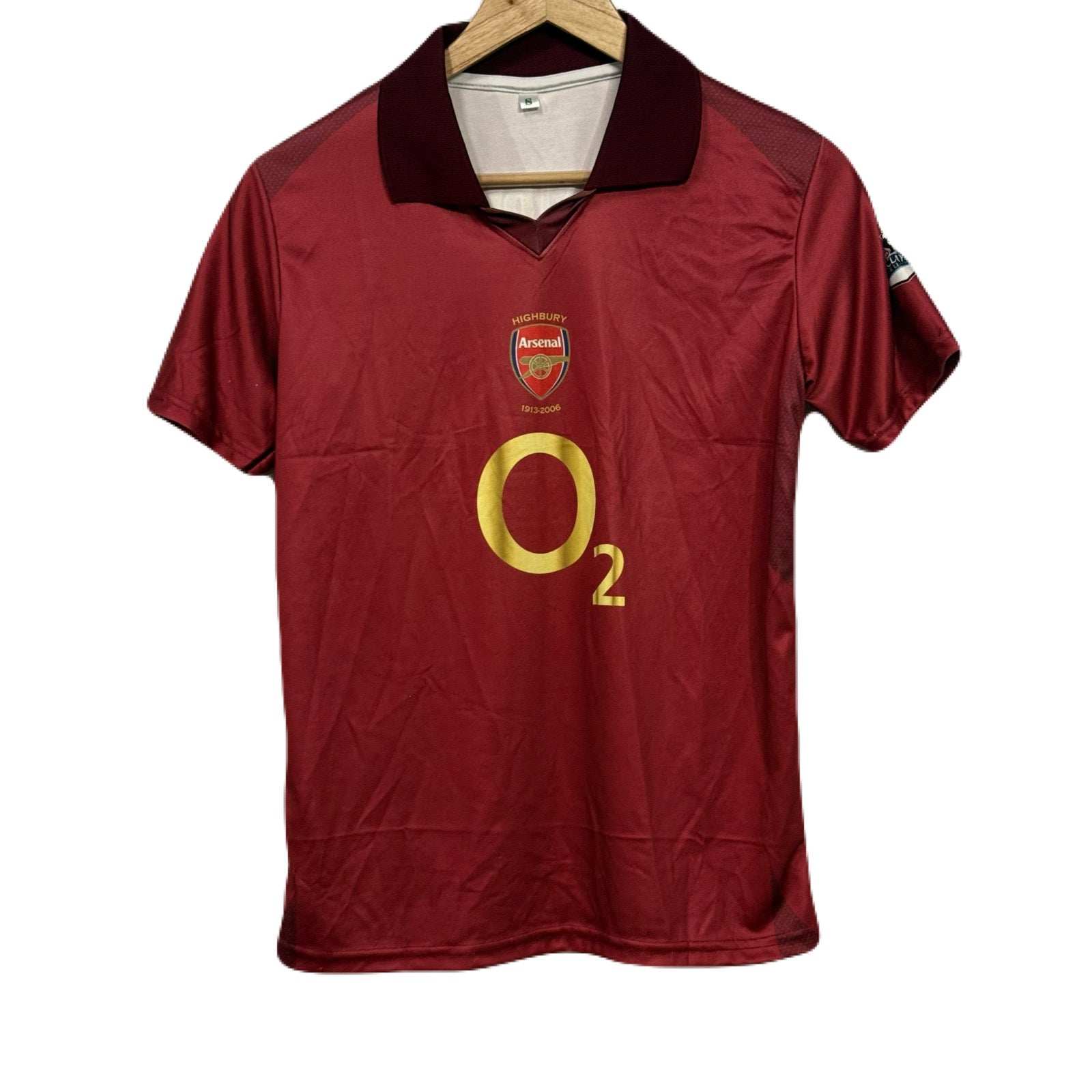 Arsenal Fc 2005-06 Home kit Henry Half sleeve - P845 Ms Retro