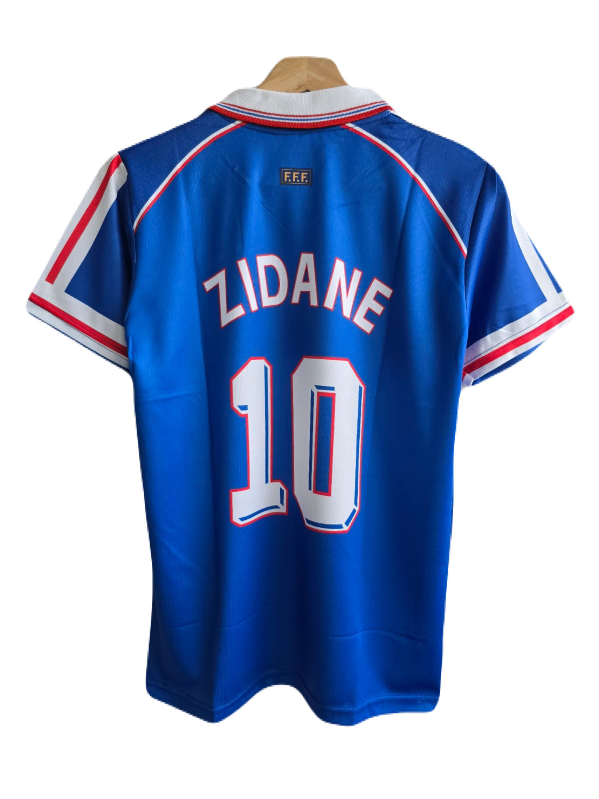 France 1998 world cup zidane home jersey Half sleeve-P1196 ms