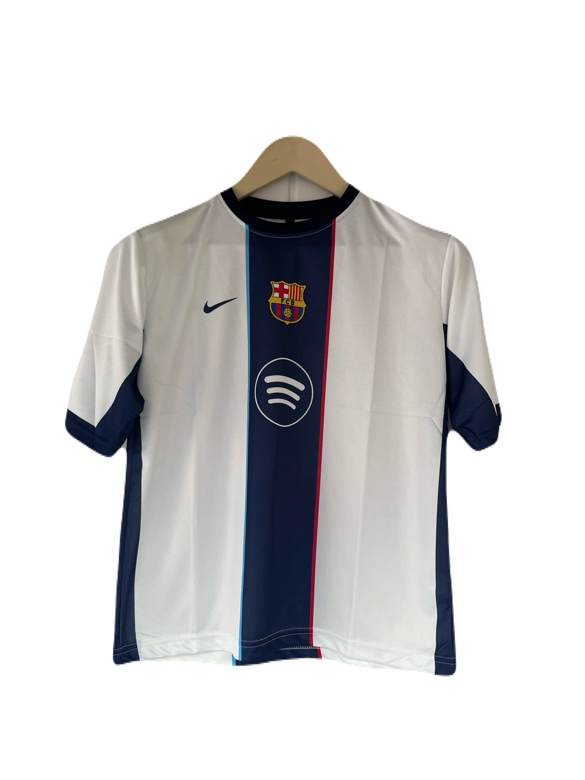 Barcelona messi special edition Five sleeve Roundneck Sublimation- Ms Retro Store