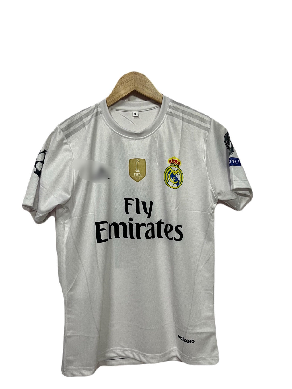 Real madrid 2015/16 home jersey benzima - P785 ms retro store