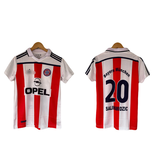 Bayern munich salihamidzic Half sleeve Collar embroidery - Ms Retro Store
