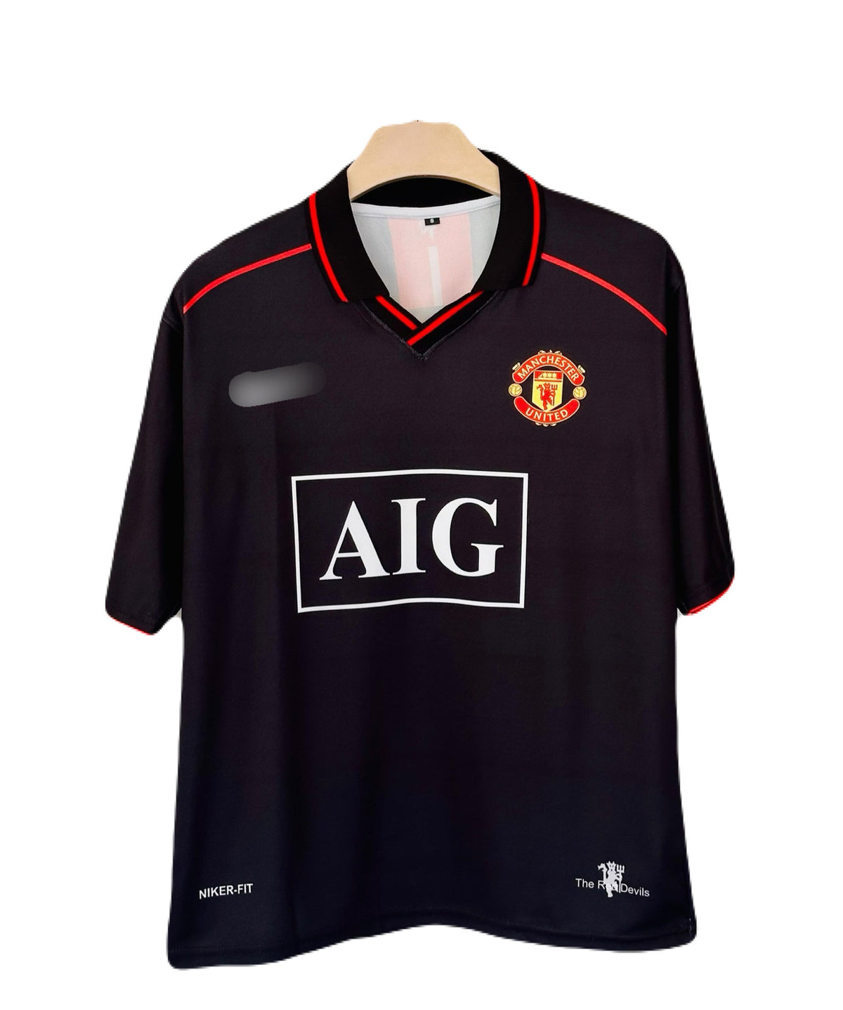 Ronaldo Manchester United Five sleeve Collar Sublimation jersey - P2567