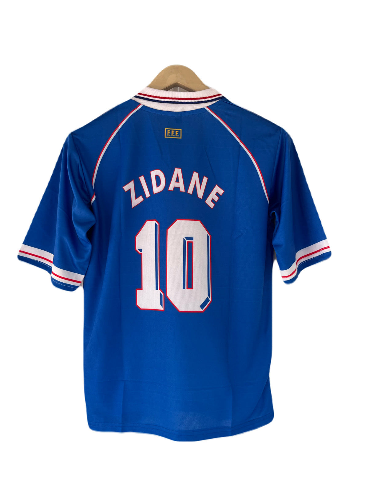France 1998 Worldcup home jersey Zidane Five Sleeve Sublimation - P2000 Ms Retro Store/1