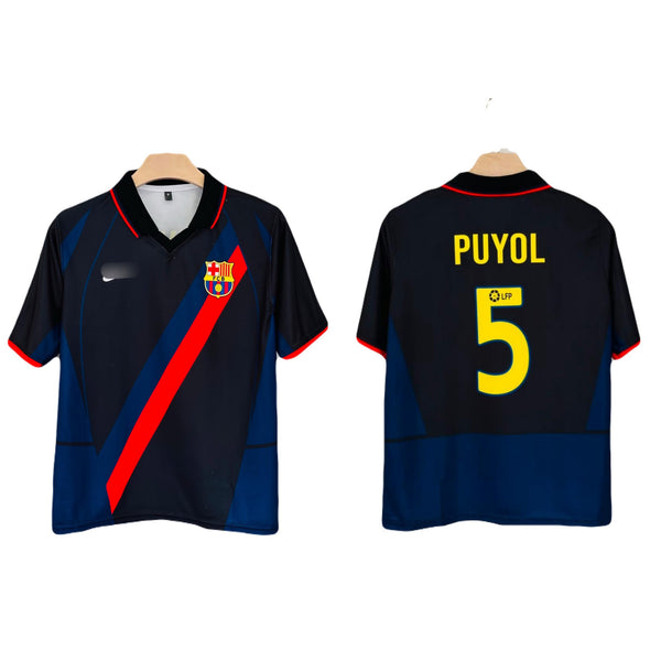 Puyol Barcelona Five sleeve Collar jersey- P2122
