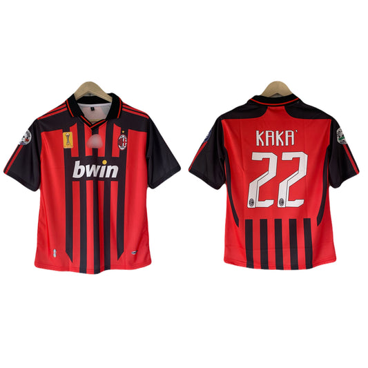 Kaka Ac milan Five sleeve Collar Sublimation jersey- P2194