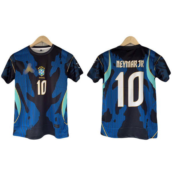 Neymar Brazil 2026 Away Half Sleeve embroidery Jersey -