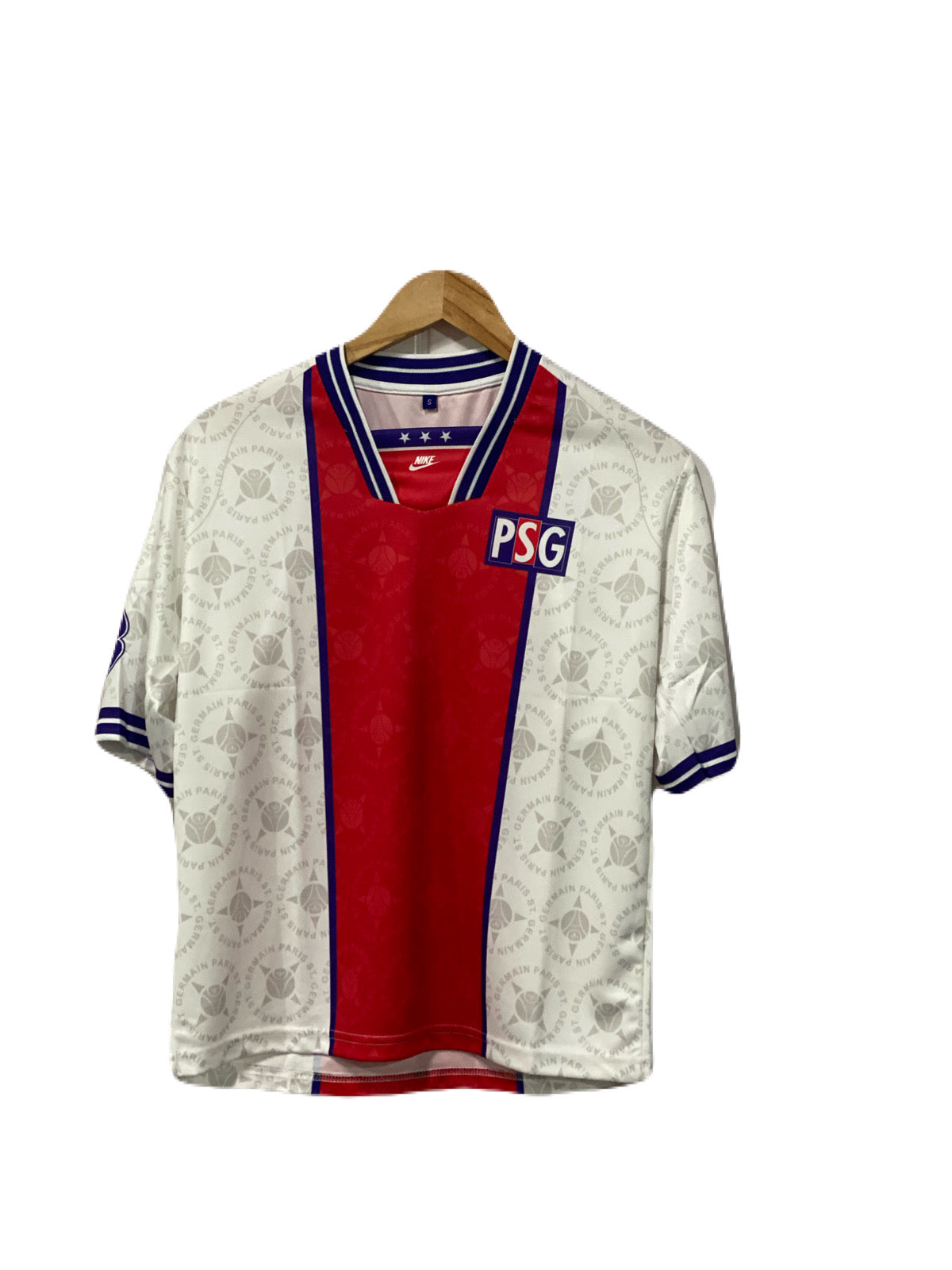 Psg 1994-95 Away kit Plain-back Five sleeve - Ms Retro Store