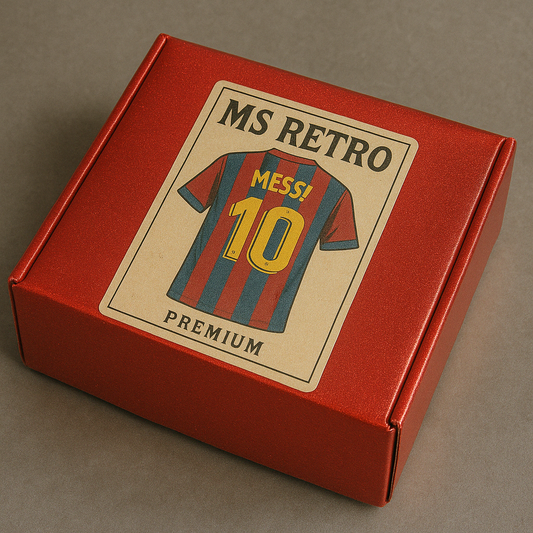 Lionel Messi Red Mystery box by Ms Retro Store