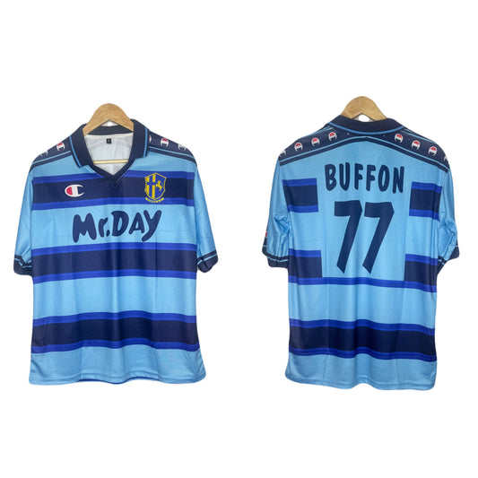 Parma Fc GoalKeeper Kit 2000-01 Buffon Five Sleeve - Ms Retro Store