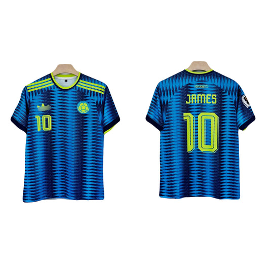 James Columbia 2026 World Cup Away Half Sleeve Jersey - P1860