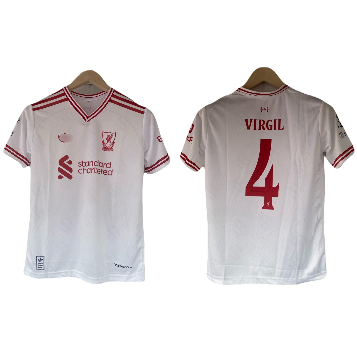 Van Dijik Liverpool 2026-27 Away Jersey Half Sleeve Sublimation -  P2427