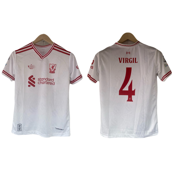 Van Dijik Liverpool 2026-27 Away Jersey Half Sleeve Sublimation -  P2427