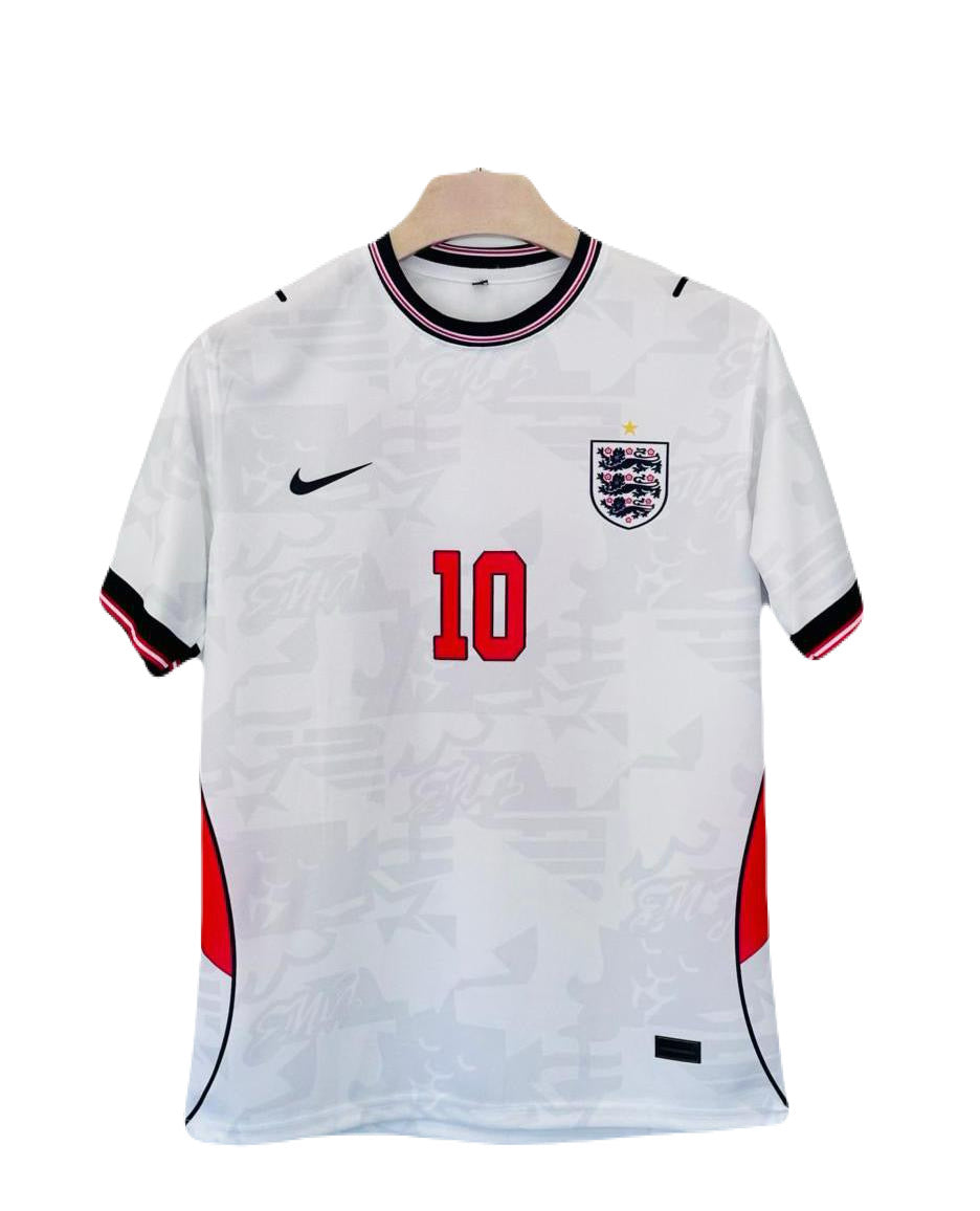 England 2026 World Cup Home Bellingham Half Sleeve Sublimation Jersey - P1472 Ms Retro Store
