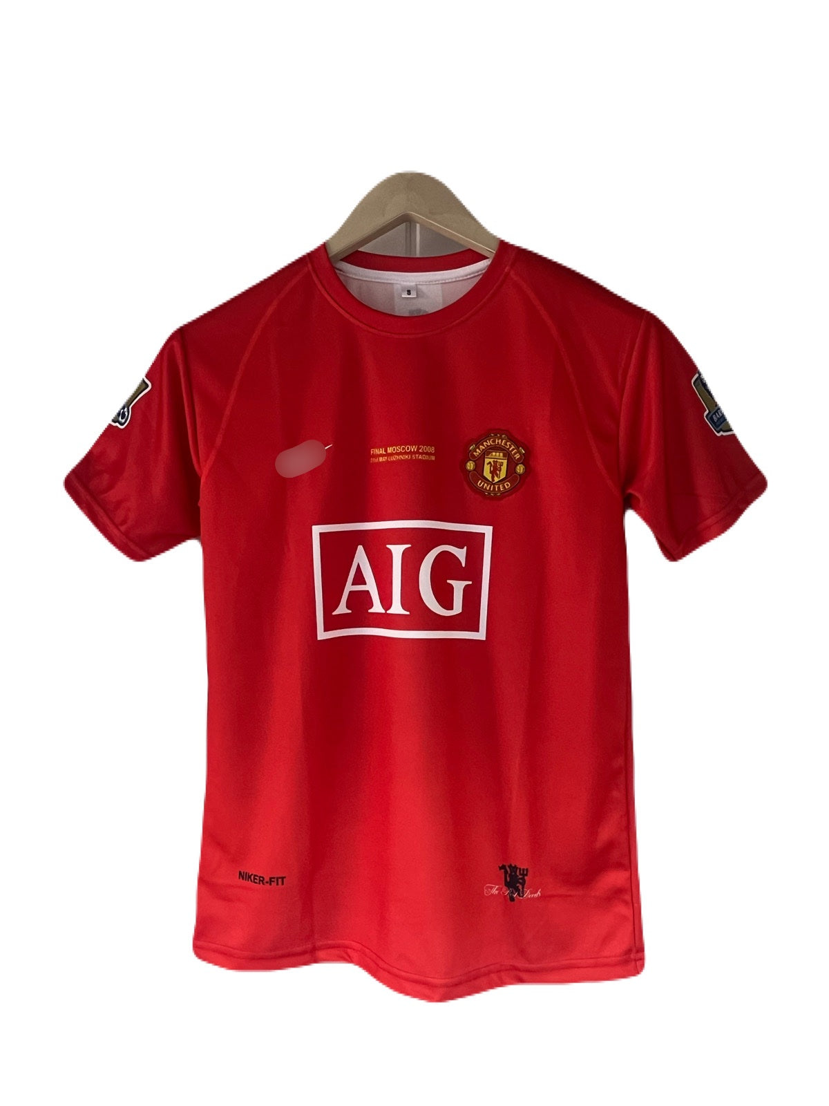 Ronaldo manchester united 2008 ucl final edition Half sleeve - P2139