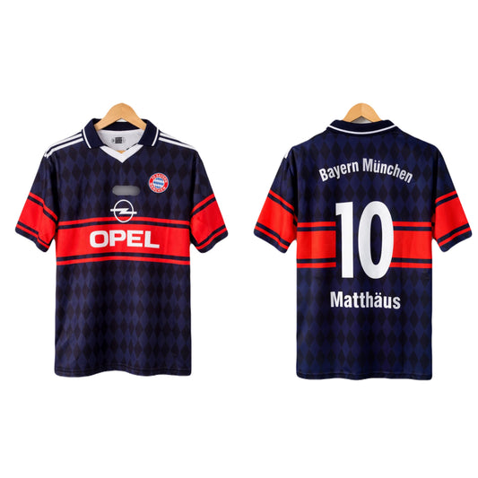 Bayern Munich 1997-1999 retro home jersey Five Sleeve Embroidery - Ms Retro Store