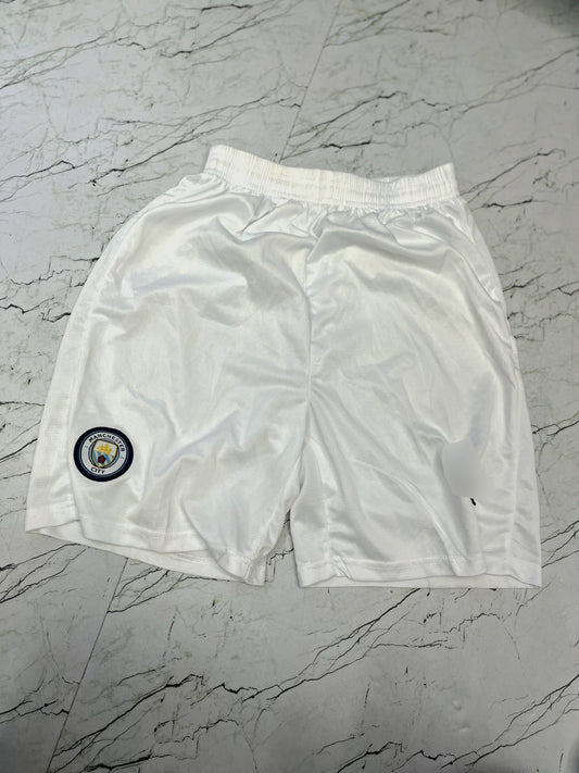 Premium first quality    Manchester city White   Shorts - Ms Retro Store