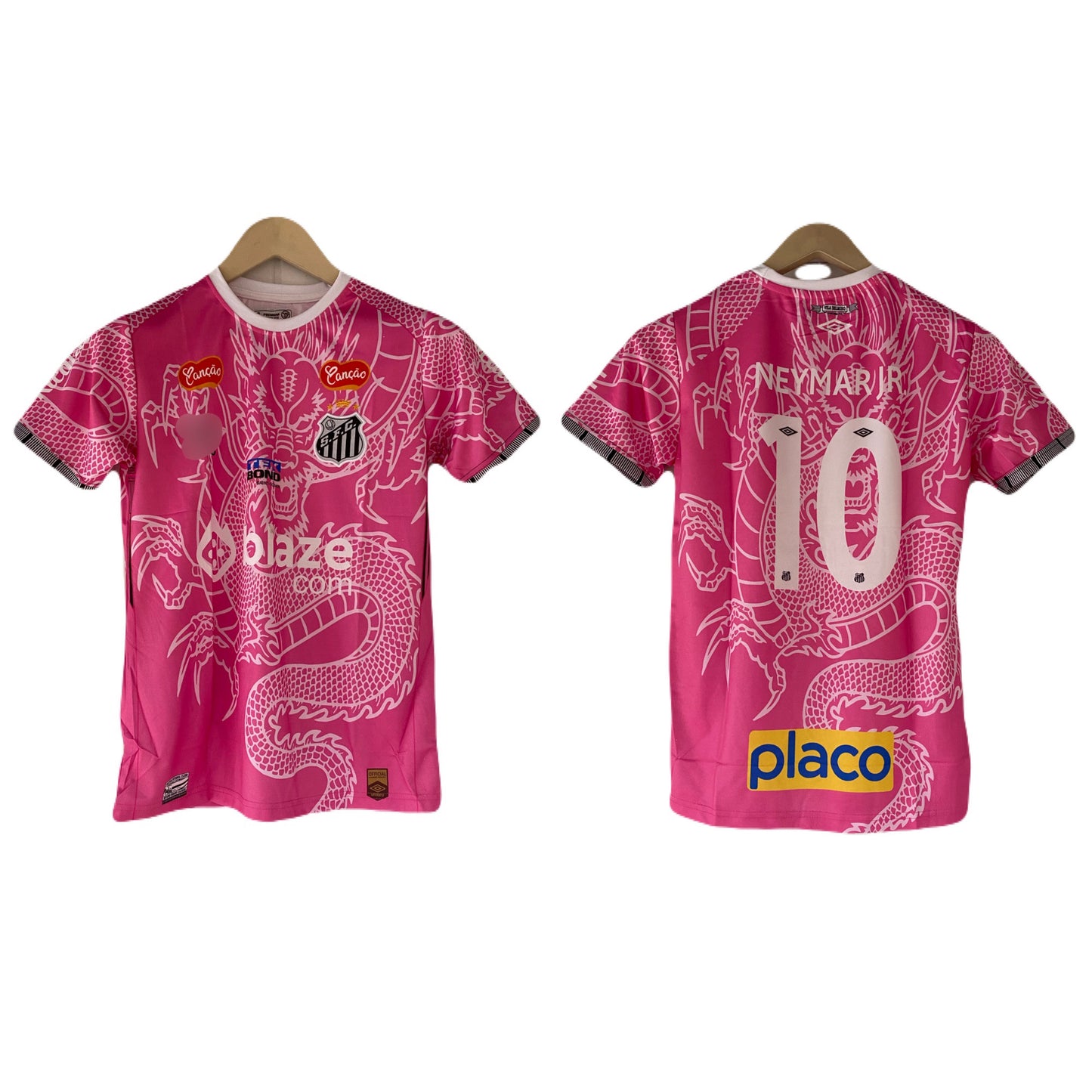 Neymar Santos 2026/27 third kit half sleeve embroidery - P2090