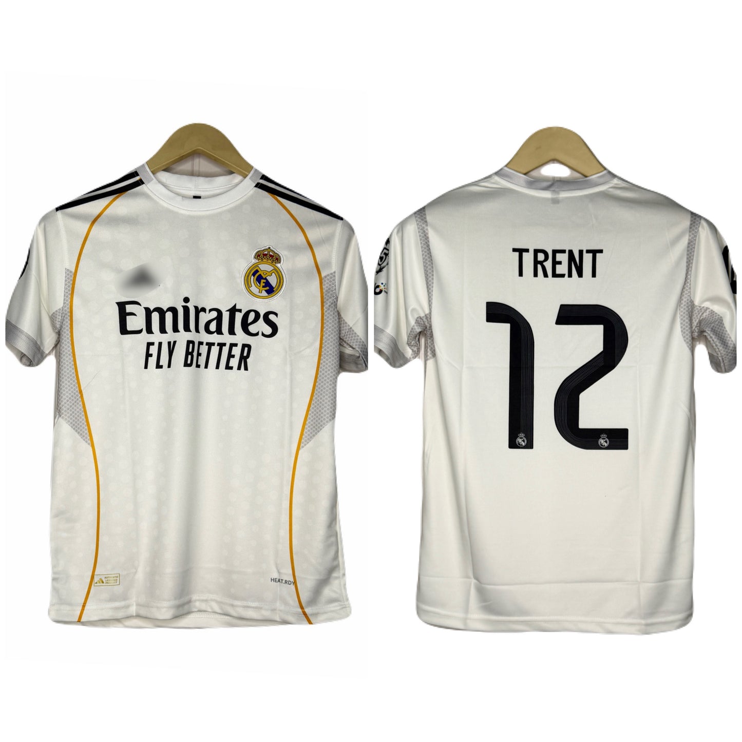 Real Madrid 2025-26 Home kit Trent   Half Sleeve P1114- Ms Retro Store