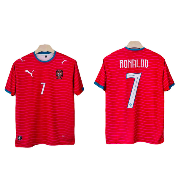 Ronaldo Portugal 2026 World Cup  home Half sleeve Embroidery jersey - P2058