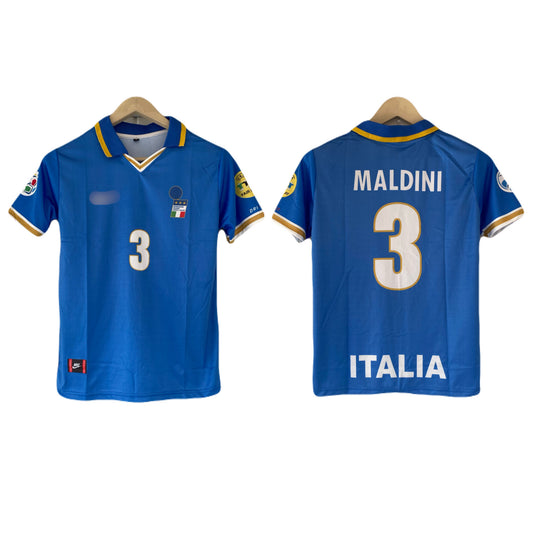 Maldini Italy half sleeve collar sublimation jersey - P2180