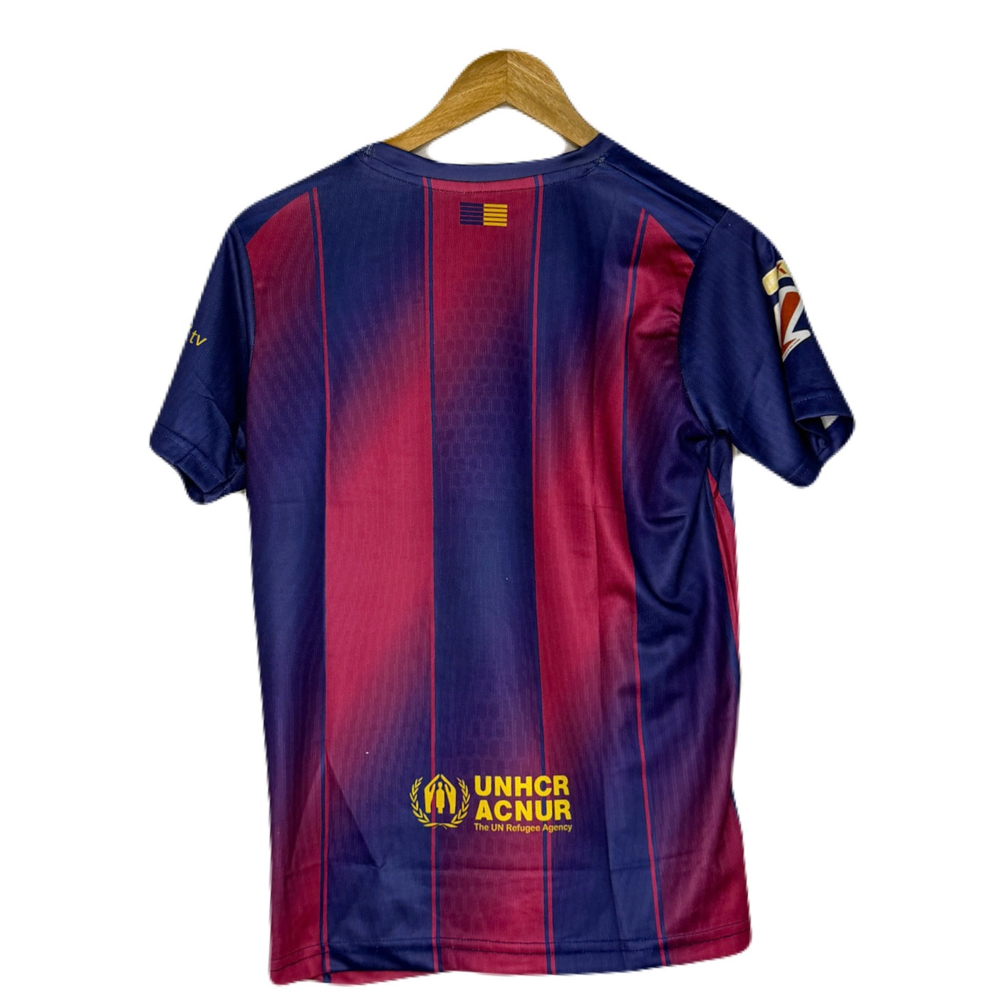 Fc Barcelona 2025-26 Home Kit Embroidery Half Sleeve - P1075  Ms Retro Store