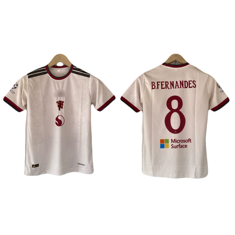 Bruno Fernandes Manchester United 2026-27 Third kit embroidery half sleeve - P2570