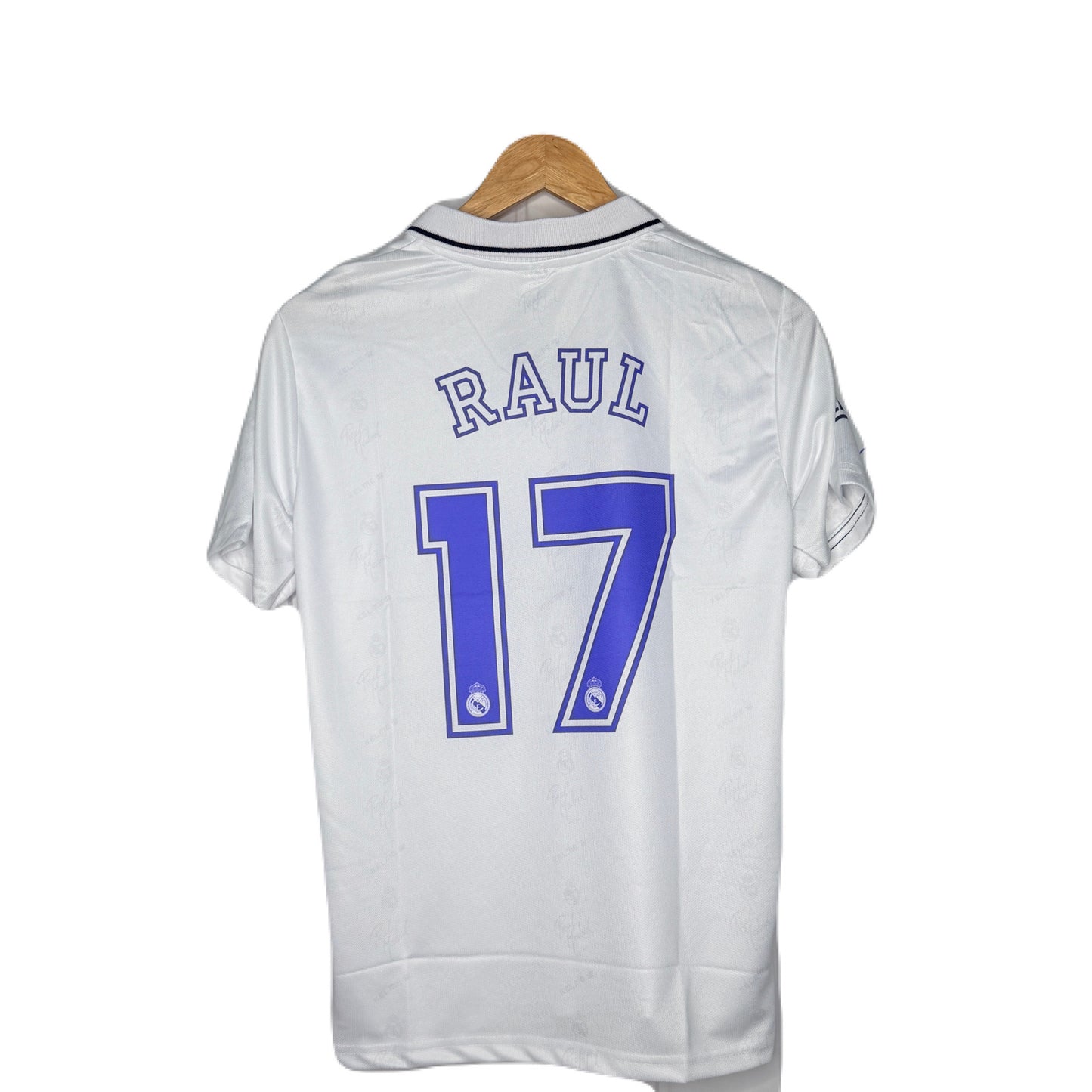 Real Madrid 1994-96 Home Kit Raul Half Sleeve -P910 Ms Retro Store
