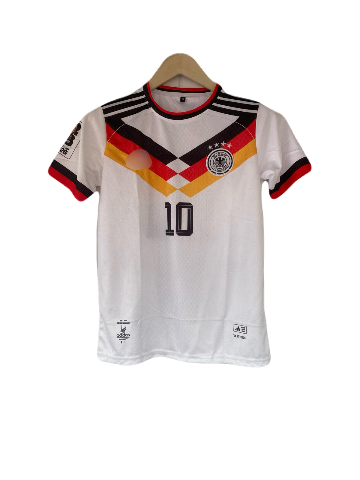 Musiala Germany 2026 worldcup home kit Half Sleeve embroidery Jersey - P2332