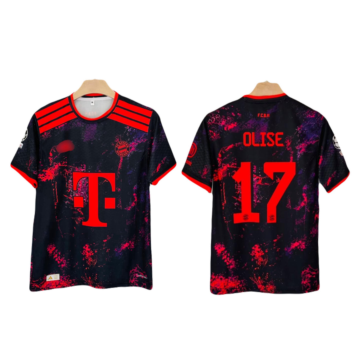 Olise Bayern Third 2026/27 Half Sleeve sublimation jersey - P2568