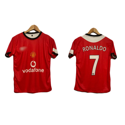 Manchester united 2003/04 Ronaldo home jersey P18 - ms retro storeA