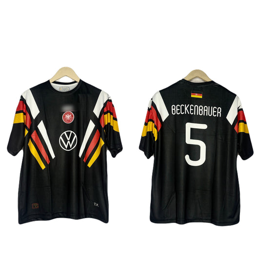Germany 1996 Away Kit Beckenbuer Five Sleeve P1227- Ms Retro Store