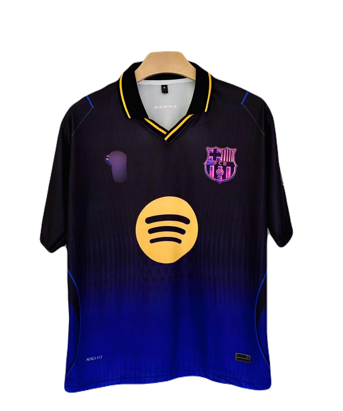 Yamal Barcelona 2026-27 Away  Five sleeve Collar Sublimation jersey - P2457