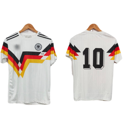 Germany 1990 Home kit 10 Five sleeve - P260 - Ms Retro Store