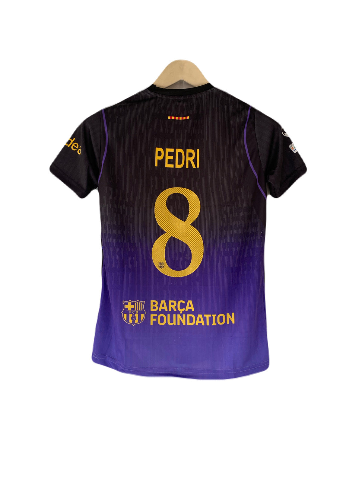 Pedri Barcelona 2026-27 Away Jersey Half Sleeve Sublimation -  P2363