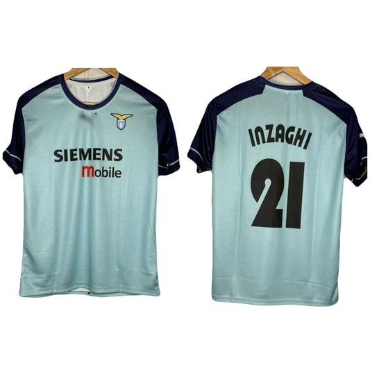 Lazio 2002-03 Third Kit inzaghi Half Sleeve - Ms Retro Store