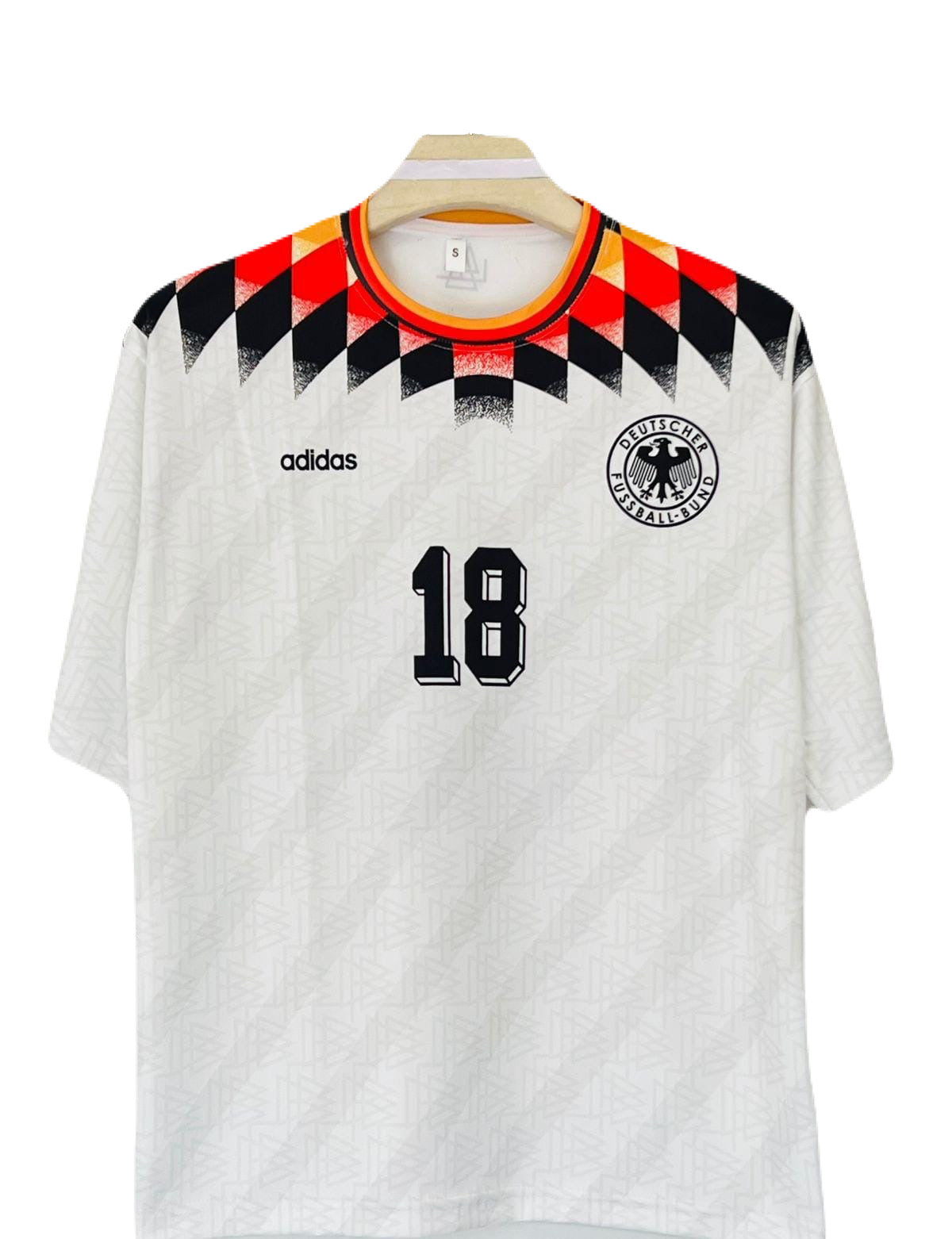 Germany 1994 home jersey five sleeve - ms retro store