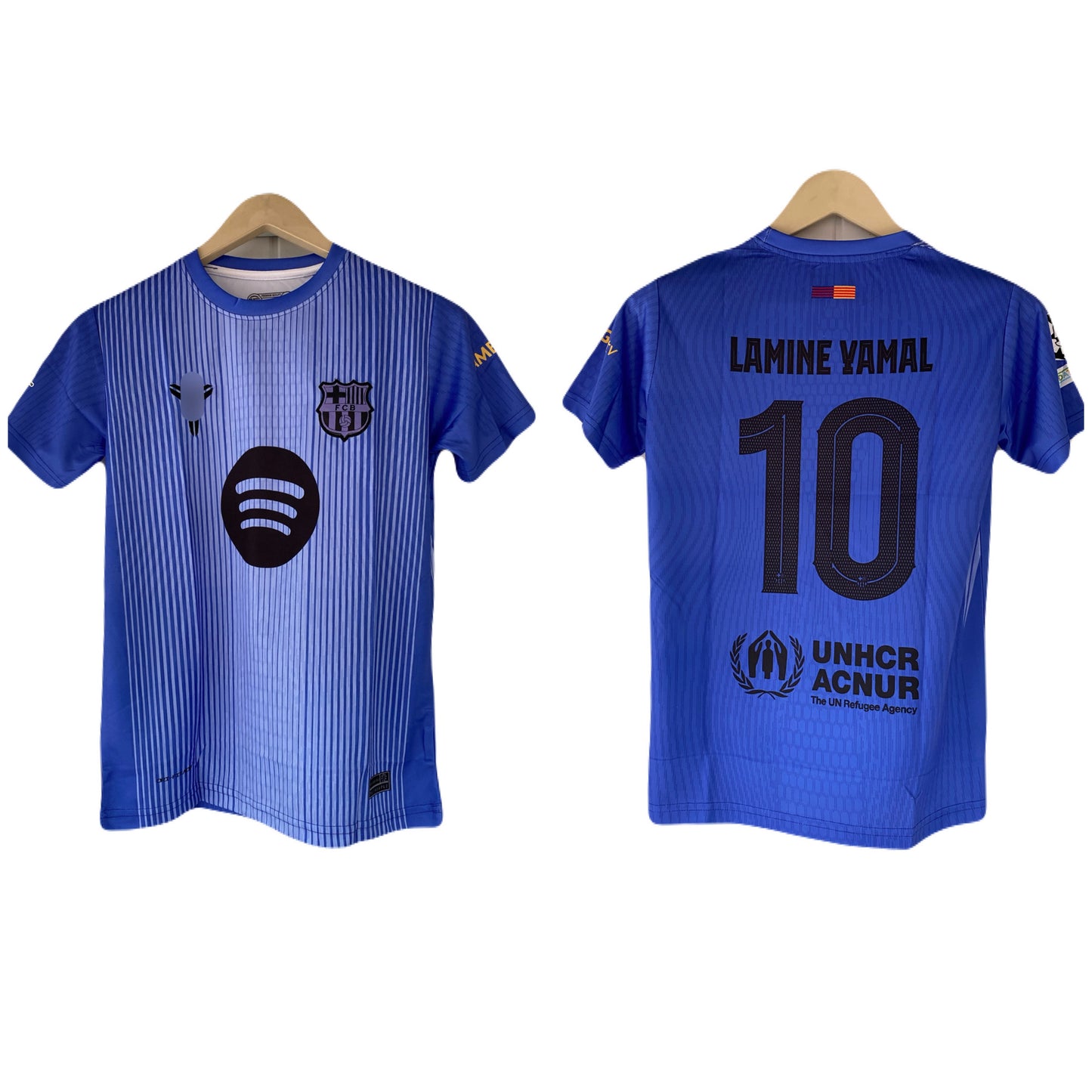 Yamal Barcelona Half Sleeve embroidery jersey - P2080