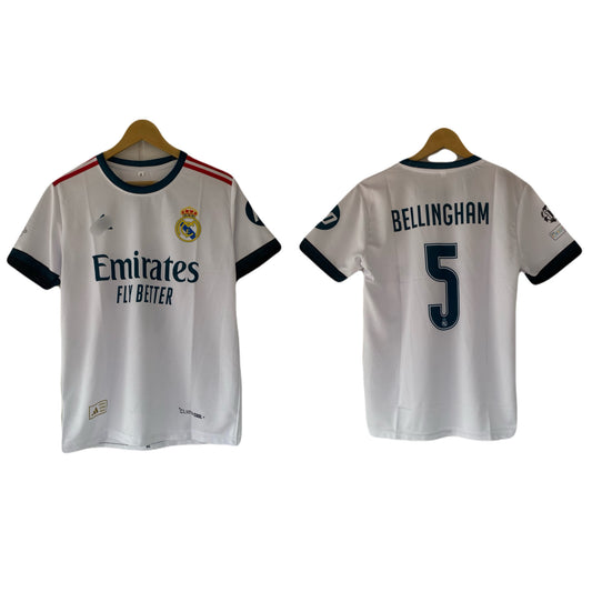 Bellingham Real Madrid 2026-27 Home Kit Sublimation half sleeve jersey - P2720