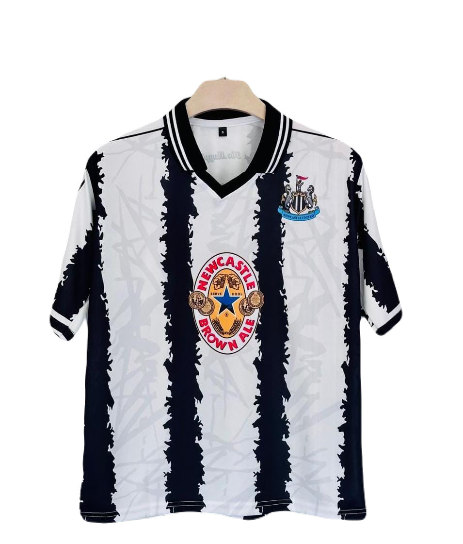 Newcastle 1995-96 Home Kit Shearer Five Sleeve - Ms Retro Store