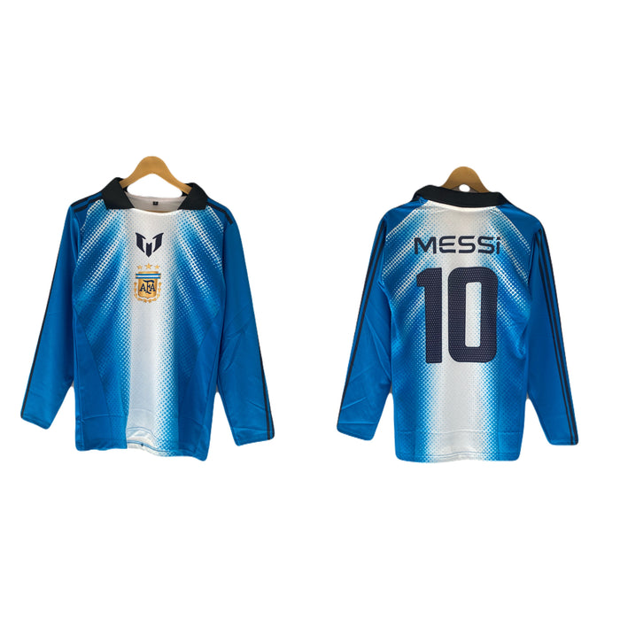 Argentina Messi full sleeve collar Sublimation  - P2753