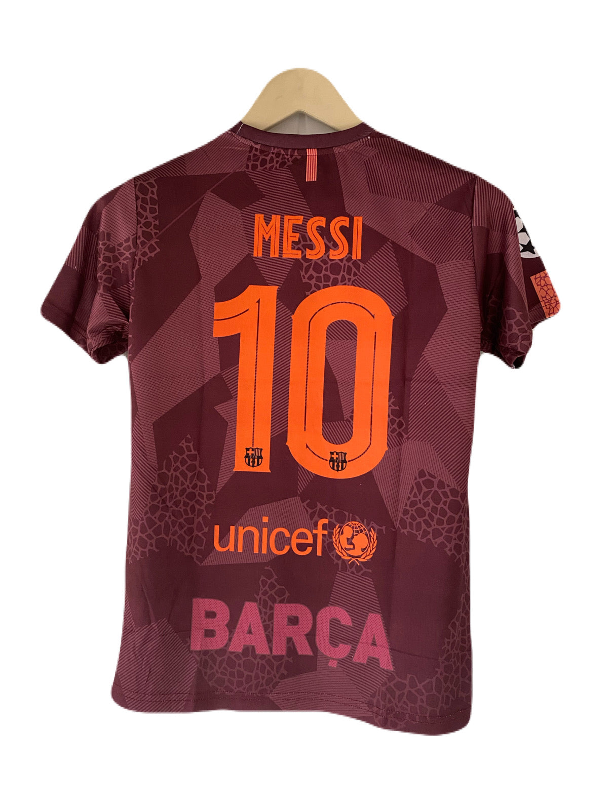 Messi Barcelona Third kit2017 Half Sleeve embroidery jersey - P2079