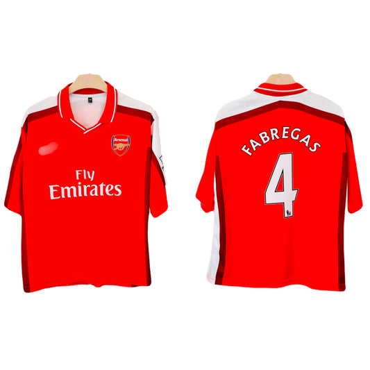 Fabregas Arsenal Five sleeve Collar Sublimation jersey- P2315