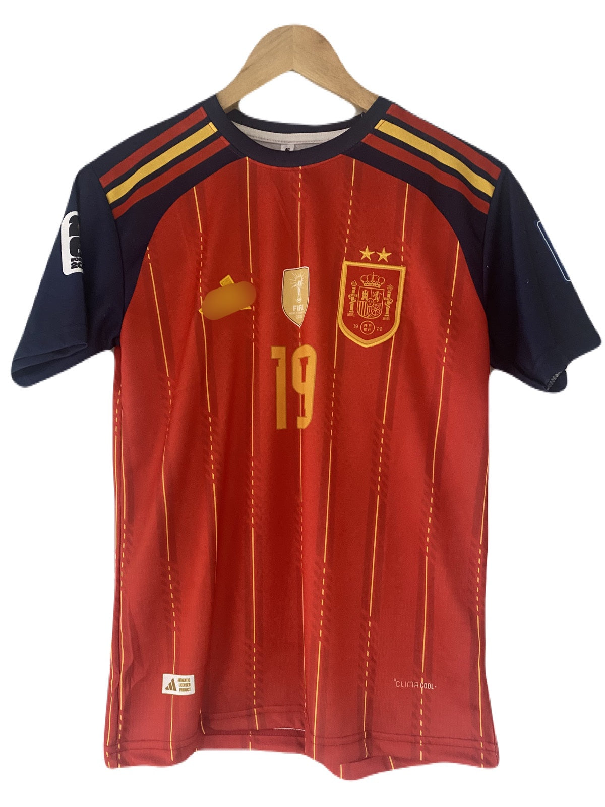 Yamal 2 star Spain 2026 home Embroidery Jersey - P2160